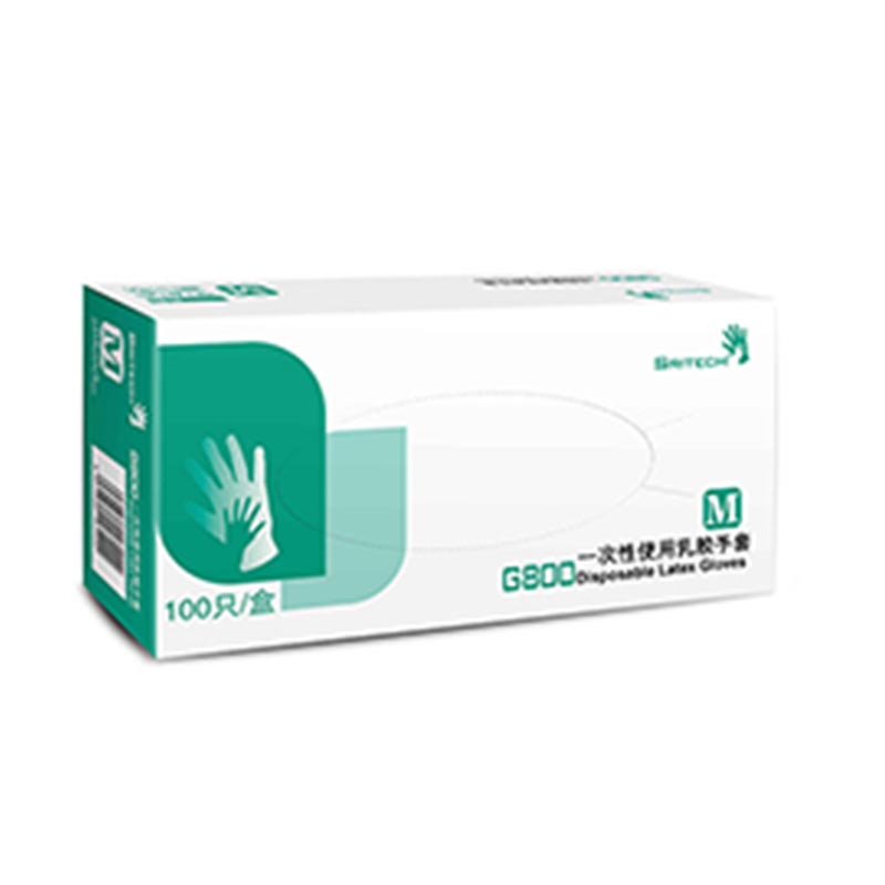 施?？礢RITECH G800天然乳膠一次性手套圖片