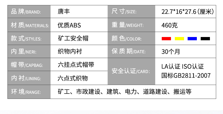 唐豐礦工帽