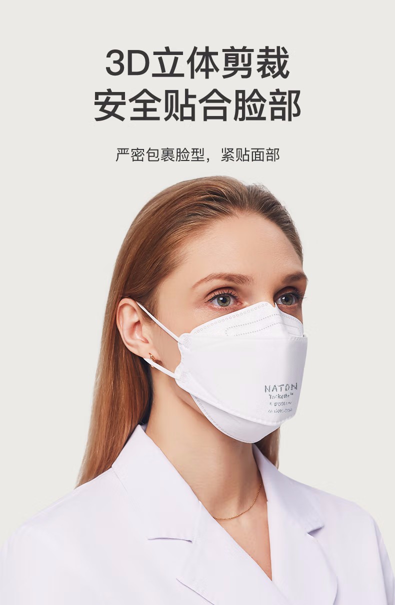 納通NTBN95E LW耳帶式KN95醫(yī)用防護口罩圖片11