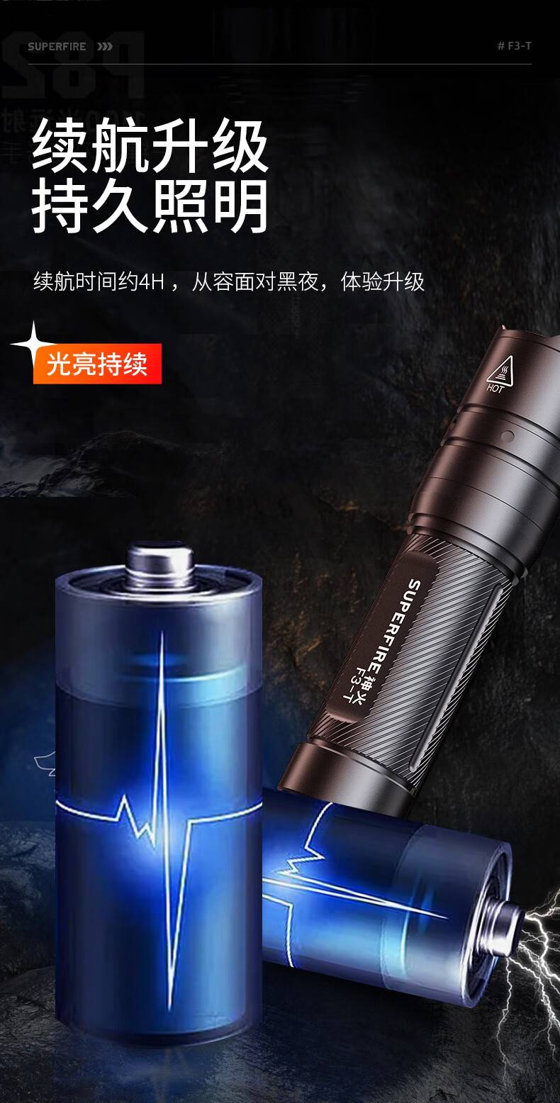 神火F3-T圓形光斑強光手電筒7.jpg