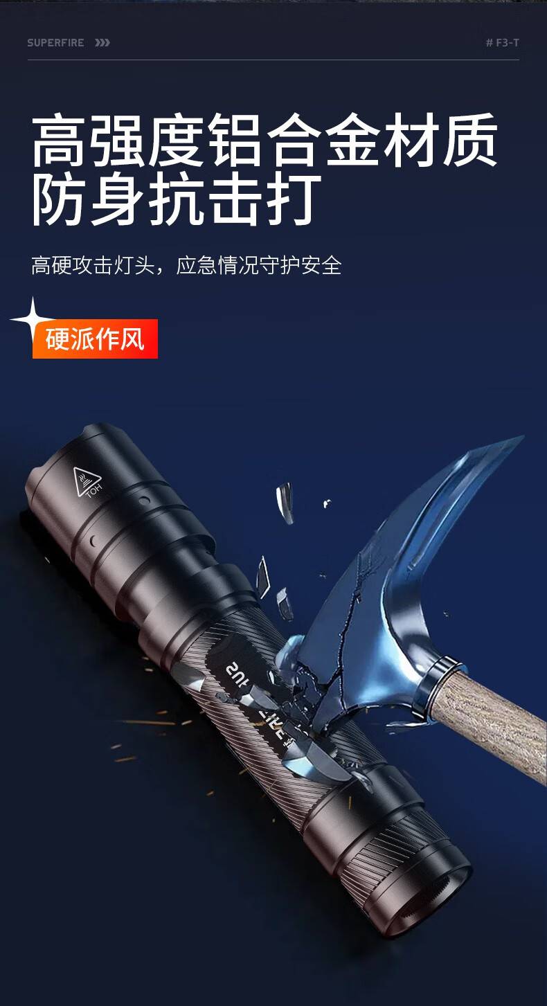 神火F3-T圓形光斑強光手電筒8.jpg
