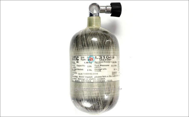 德?tīng)柛馚G4 V氧氣呼吸器氣瓶圖片